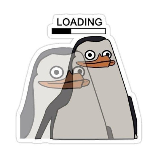 Loading Sticker