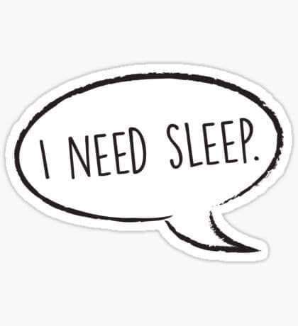 Sleep Sticker