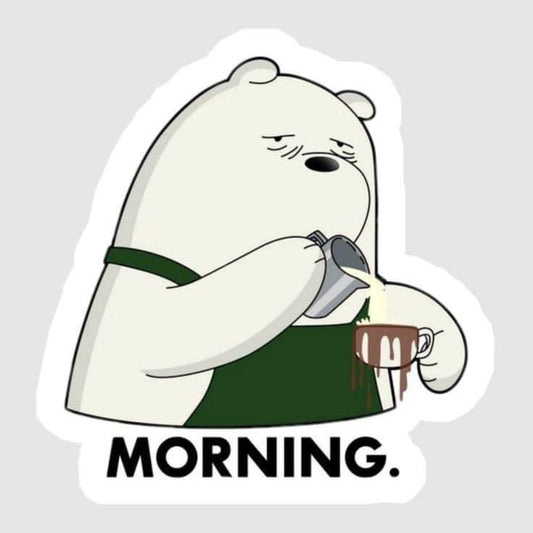 Morning Sticker