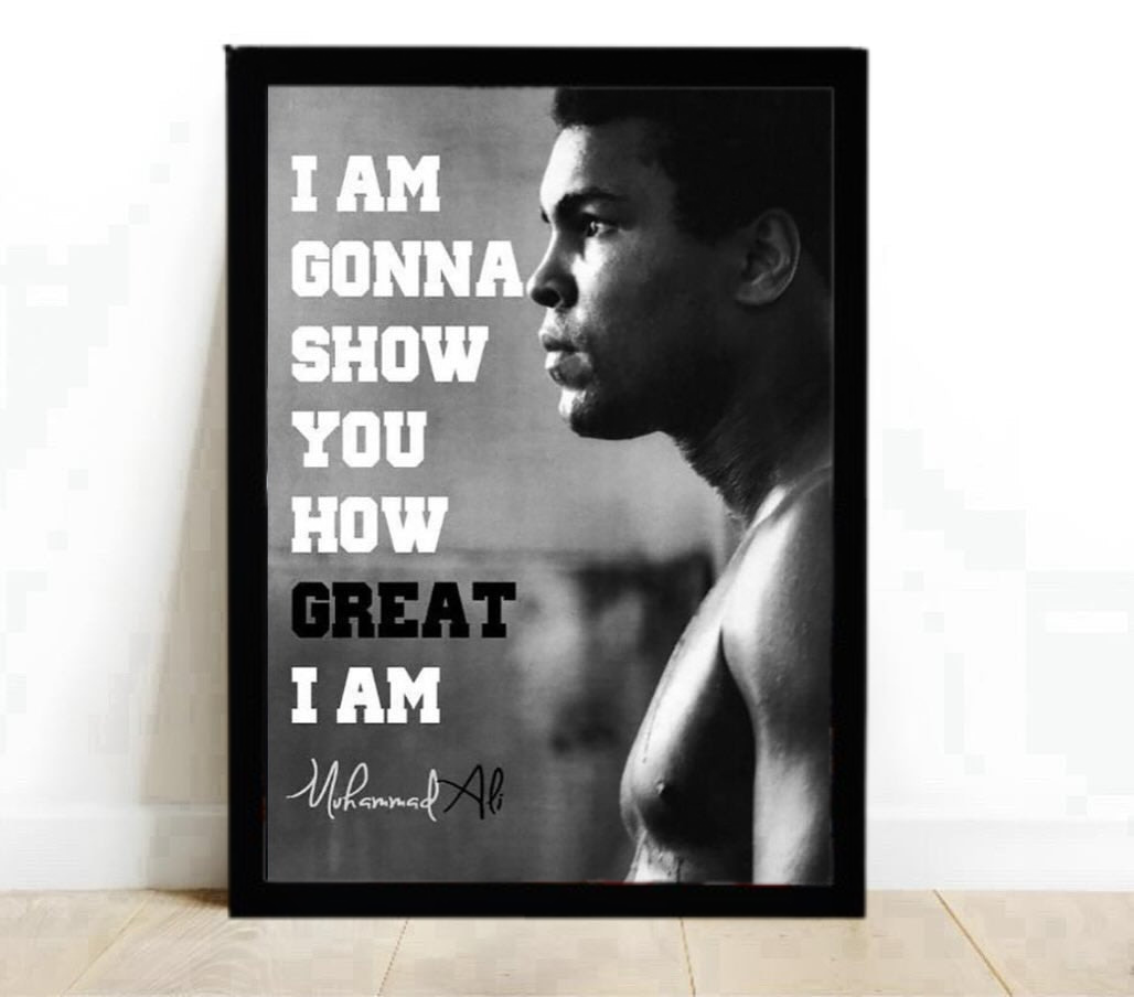 Ali Quote Frame