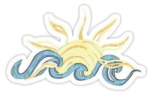 Sun Sticker