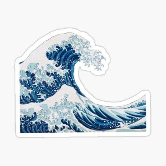 Waves Sticker