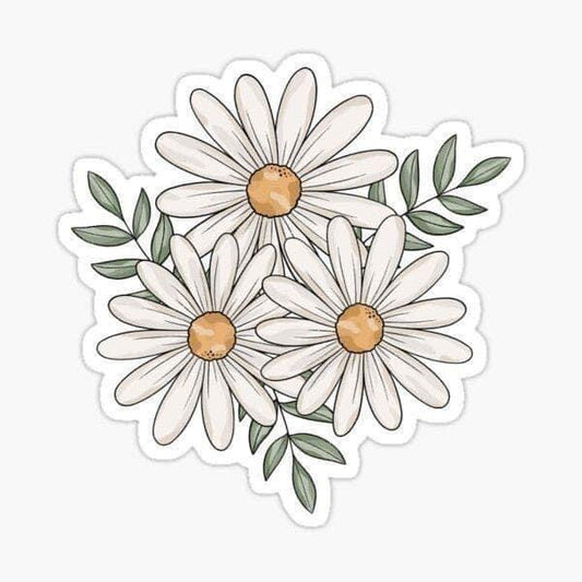 Flower Sticker